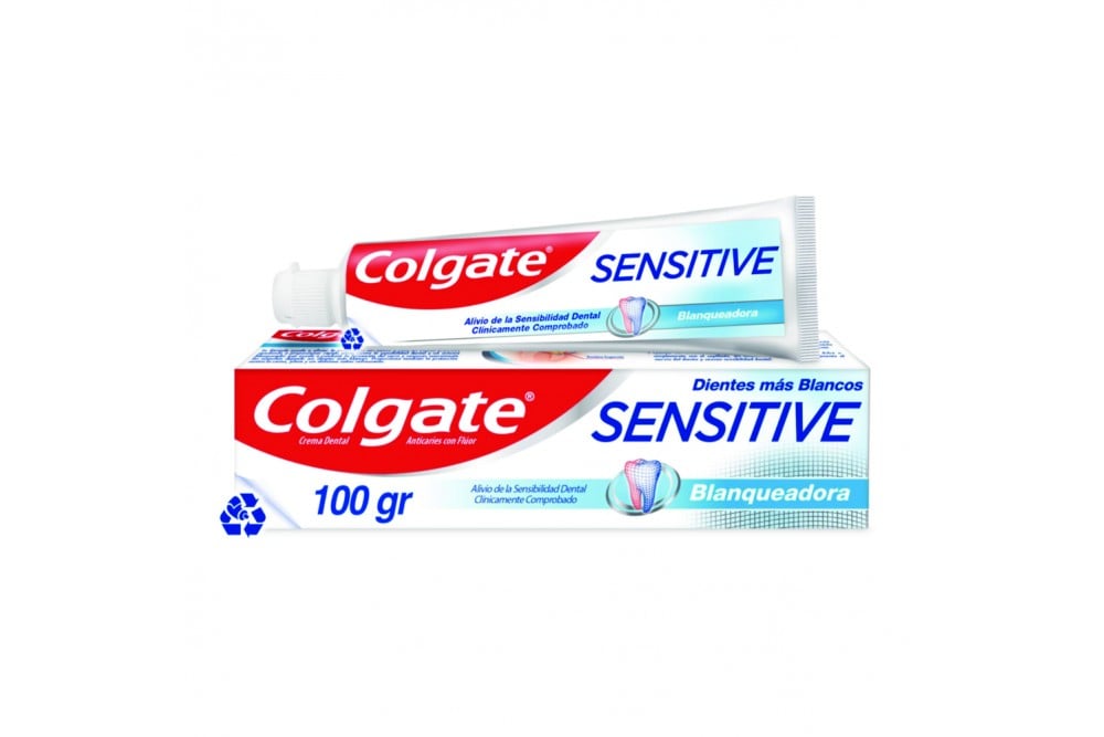 Crema Dental Colgate Sensitive Blanqueador 100 G