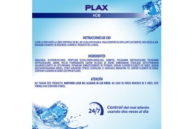 Enjuague Bucal Colgate Plax Ice 60 Ml