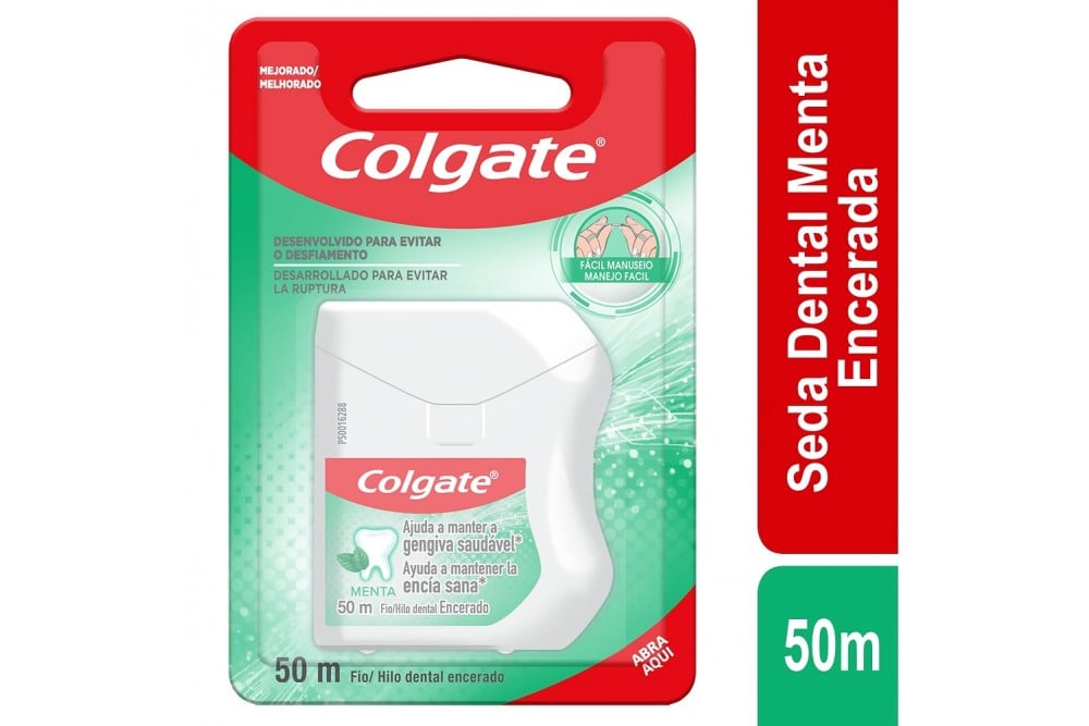 Hilo Dental Colgate Sabor Menta 50 M