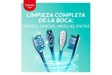 Oferta Cepillo Dental Colgate 360 Limpieza Completa Suave 2 Unds