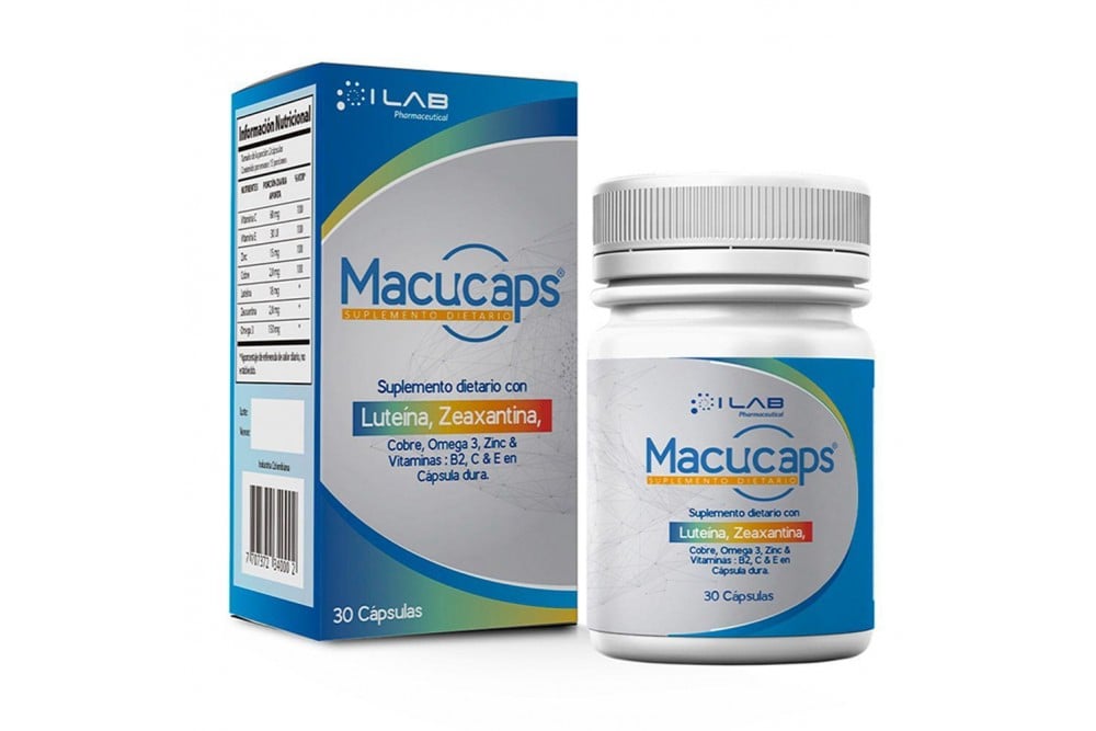 Suplemento Dietario Macucaps 30 Cápsulas
