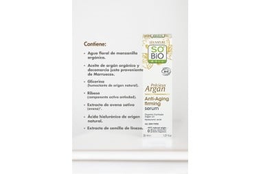 Serum Reafirmante Sobio Etic Con Aceite De Argán Orgánico 30 Ml