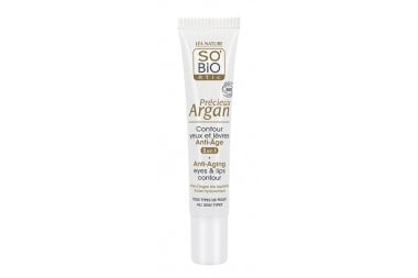 Crema Contorno De Ojos Y Labios Sobio Etic Con Aceite de Argán Orgánico 15 Ml