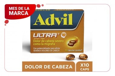 Advil Ultra 10 Cápsulas...