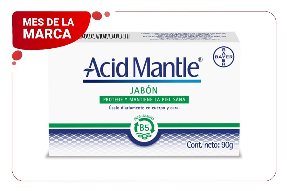 Jabón En Barra Acid-Mantle Protege La Piel Seca 90 G