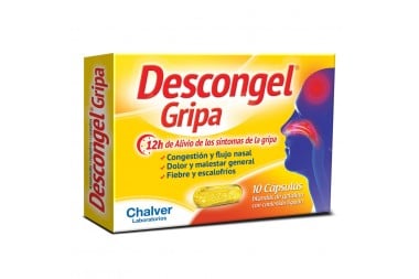 Descongel Gripa 10 Cápsulas...