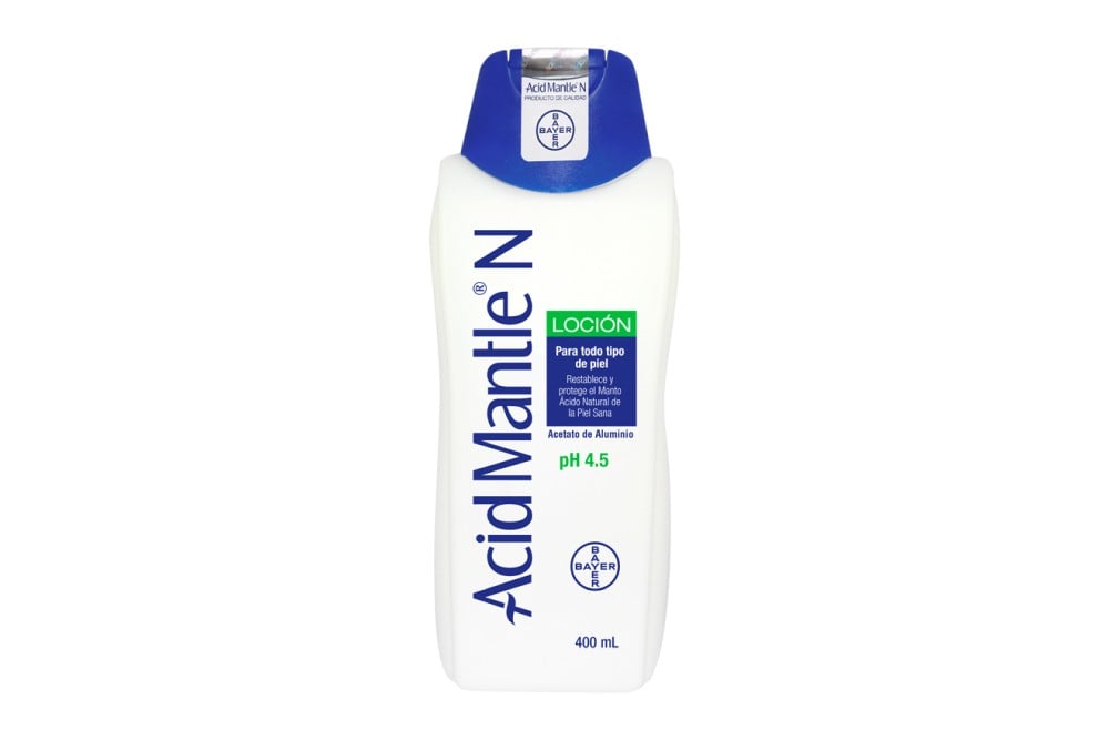 Loción Acid-Mantle N PH 4.5 Para Todo Tipo de Piel 400 Ml