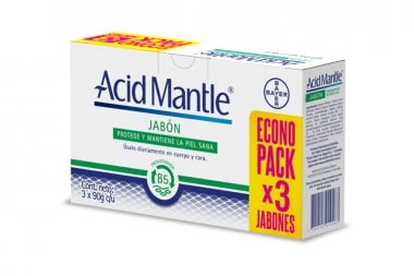 Jabón Acid Mantle Provitamina B5 3 Unds