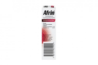 Descongestionante Nasal Afrin 0,05% 15 Ml