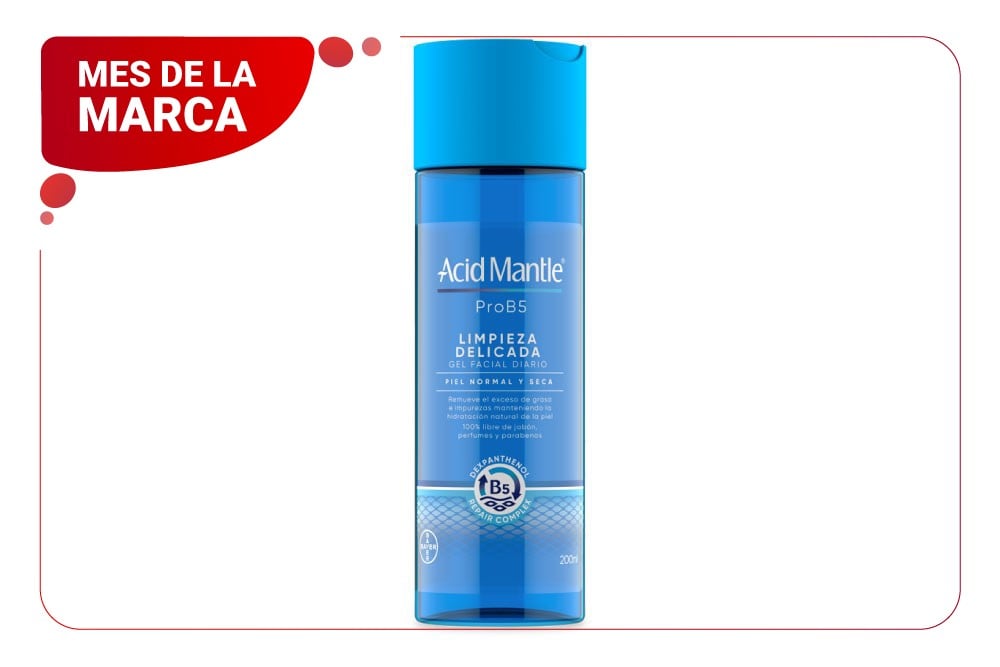 Gel Facial Acid Mantle Pro B5 Limpieza Delicada 200 Ml