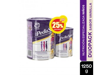 Oferta Pediasure Peptigro en polvo Sabor Vainilla 850 G + 400G