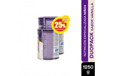 Oferta Pediasure Peptigro en polvo Sabor Vainilla 850 G + 400G