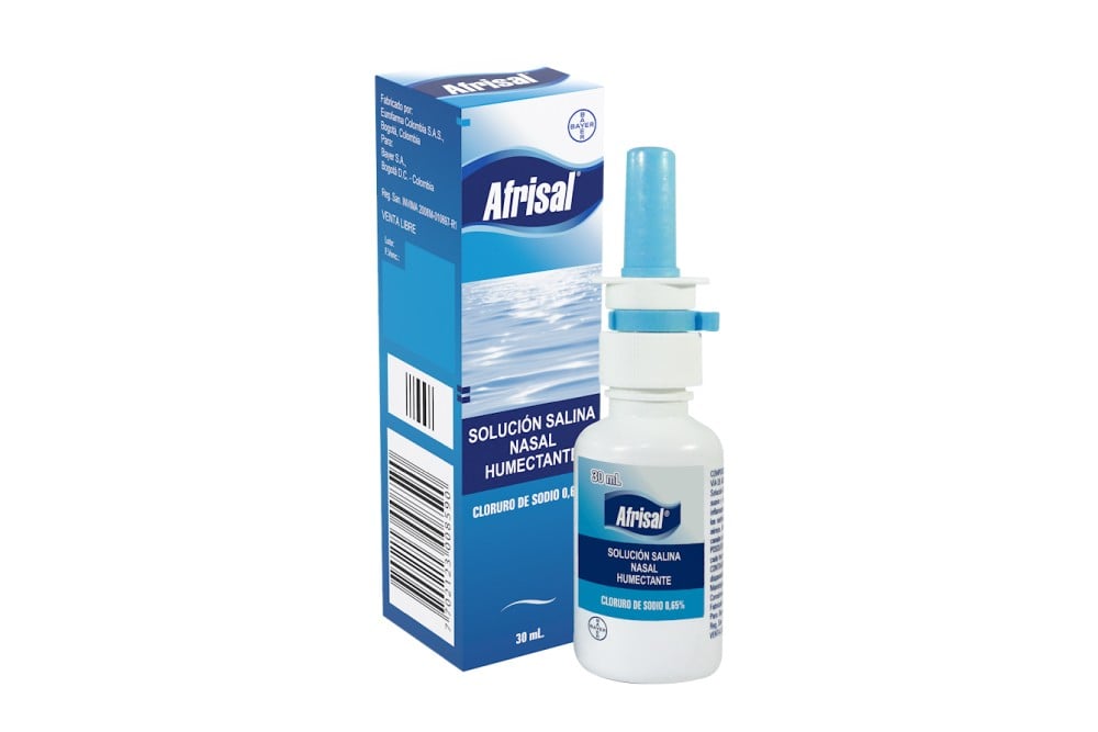 Solución Salina Afrisal 0,65% Humectante 30 Ml