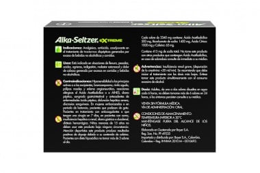 Alka-Seltzer Extreme 8 Sobres En Polvo Efervescente