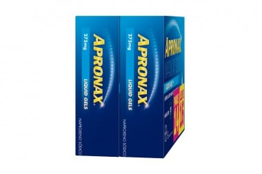 Oferta Apronax Rápido Alivio Pague 14 lleve 16 Cápsulas Blandas