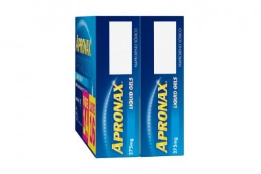Oferta Apronax Rápido Alivio Pague 14 lleve 16 Cápsulas Blandas