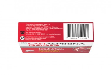 Cafiaspirina Forte 12 Tabletas