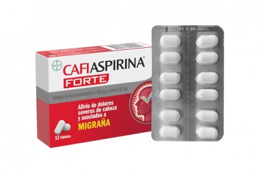 Cafiaspirina Forte 12 Tabletas