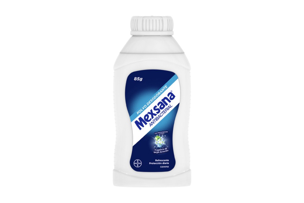 Talco Mexsana Antibacterial En Polvo 85 G