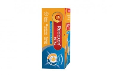 Redoxon Total Sabor Naranja 20 Tabletas Efervescentes