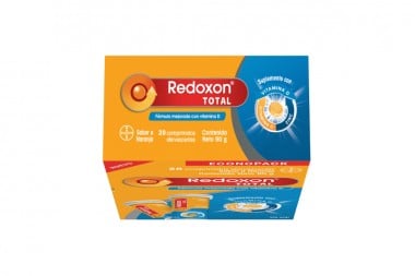 Redoxon Total Sabor Naranja 20 Tabletas Efervescentes