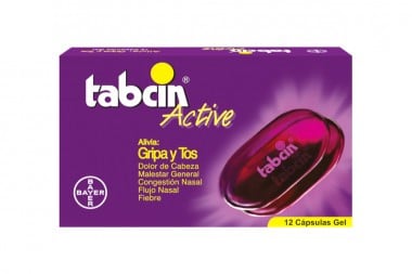 Tabcin Active Gripa Y Tos 12 Cápsulas Gel