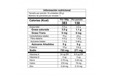 Rosquillas Integrales Naturela 432 G