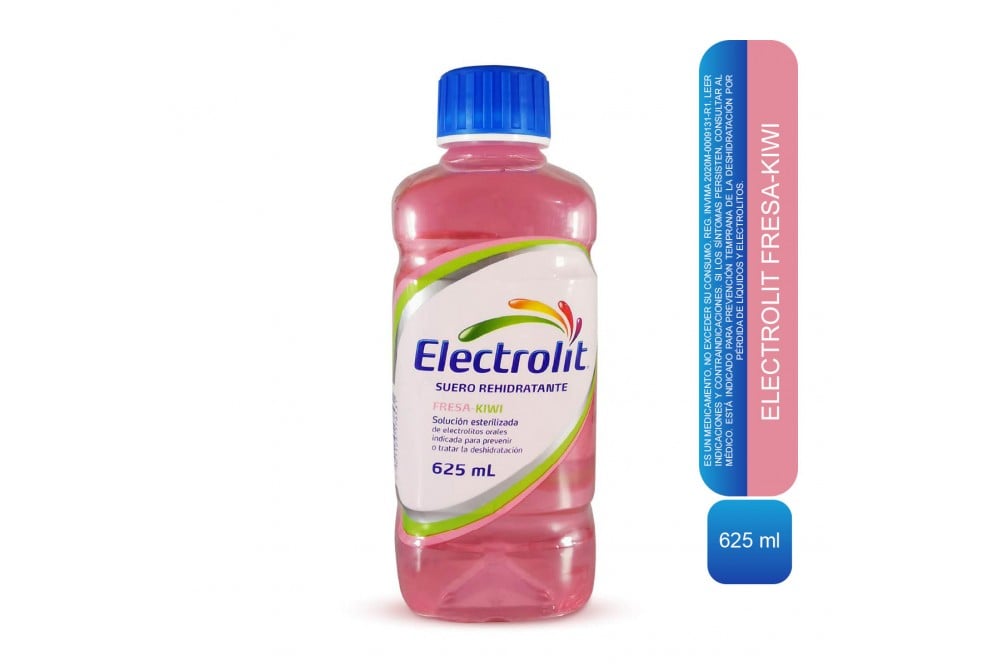Suero Hidratante Electrolit Sabor Fresa Kiwi 625 Ml