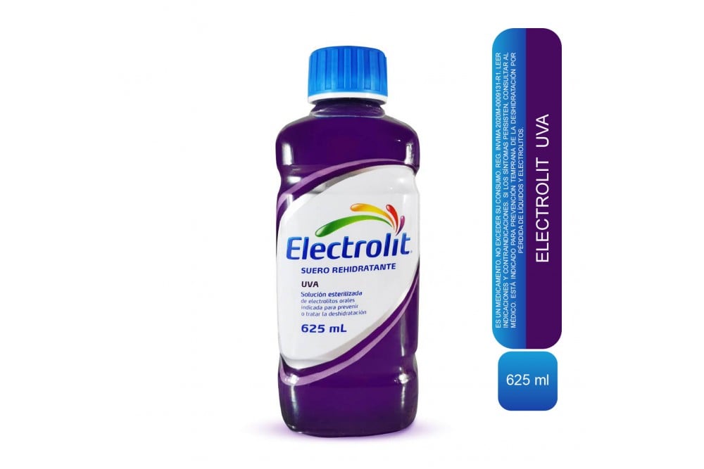 Suero Hidratante Electrolit Sabor Uva 625 Ml