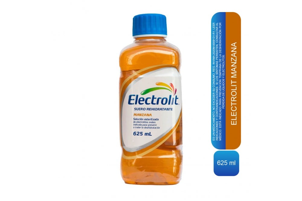 Suero Hidratante Electrolit Sabor Manzana 625 Ml