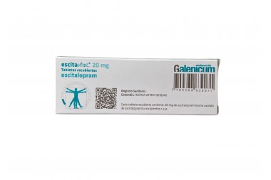 Escitavitae 20 Mg Oral Caja Con 28 Tabletas Recubiertas
