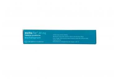 Escitavitae 20 Mg Oral Caja Con 28 Tabletas Recubiertas
