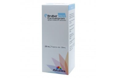 Bruliva Escitalopram 10 Mg/Ml Gotas Orales 28 Ml
