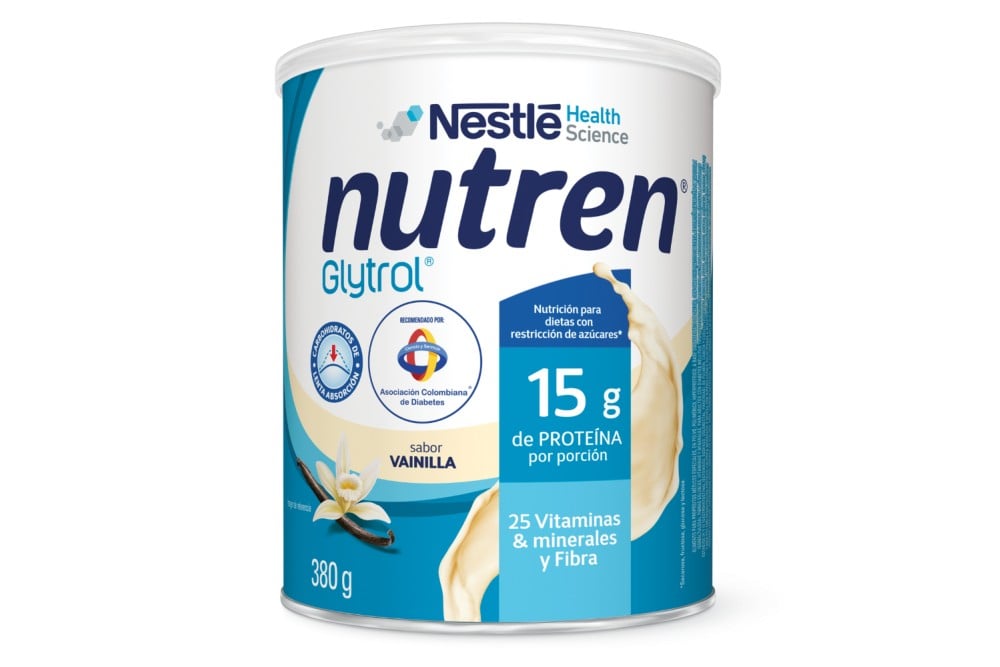 Nutren Glytrol Sabor Vainilla 380 G