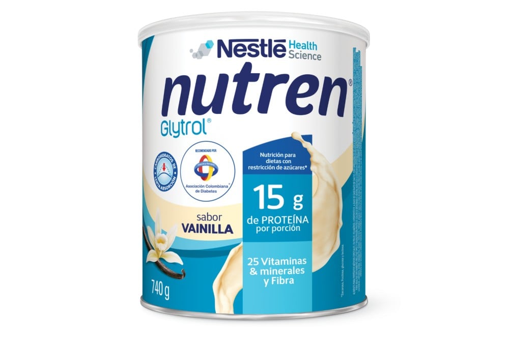 Nutren Glytrol Sabor Vainilla 740 G