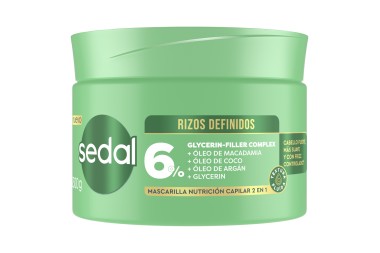 Mascarilla Capilar Sedal Rizos Definidos 300 G