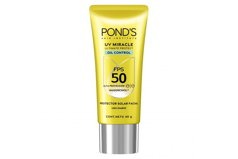 Protector Solar Ponds Uv Miracle Facial Fps 50 Oil Control 40 G