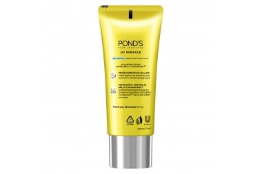 Protector Solar Ponds Uv Miracle Facial Fps 50 Oil Control 40 G