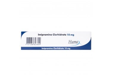 Imipramina Clorhidrato 10 Mg 20 Tabletas Recubiertas