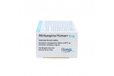 Mirtazapina Humax 30 Mg 10 Tabletas Recubiertas