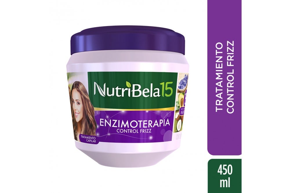 Tratamiento Capilar Nutribela Enzimoterapia Control Frizz 300 Ml