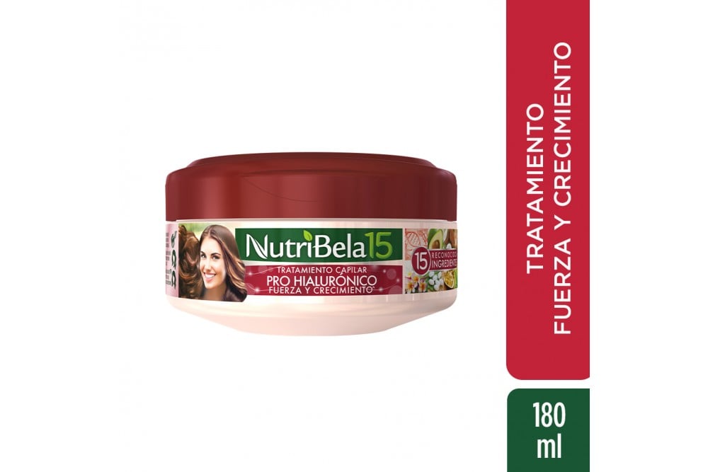 Tratamiento Capilar Nutribela Pro Hialurónico Fuerza y Crecimiento 180 Ml