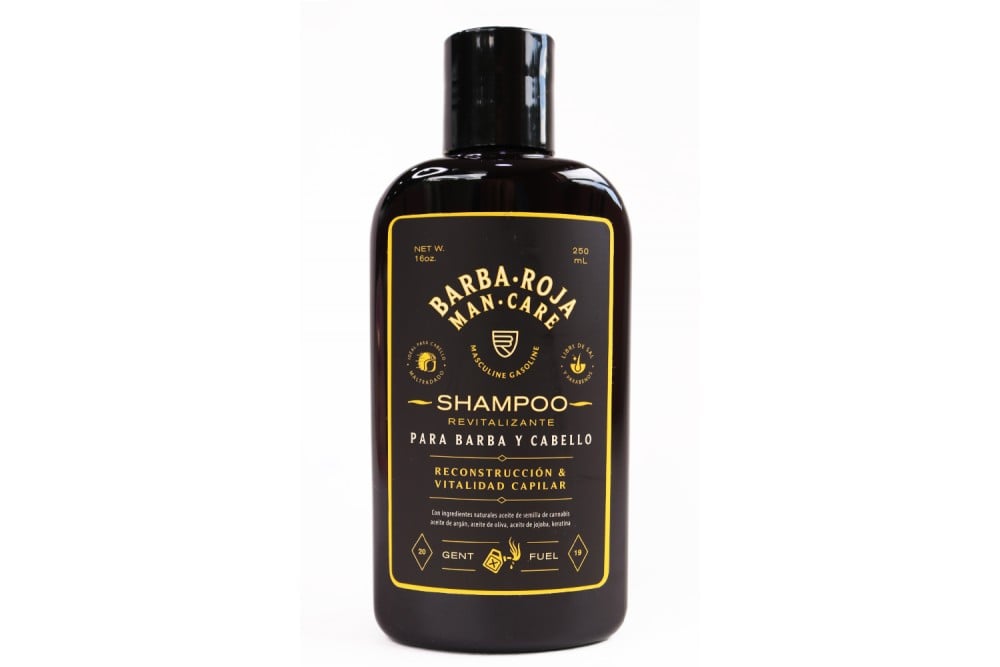 Shampoo Revitalizante Barba Roja Reconstrucción Y Vitalidad Capilar 250 Ml