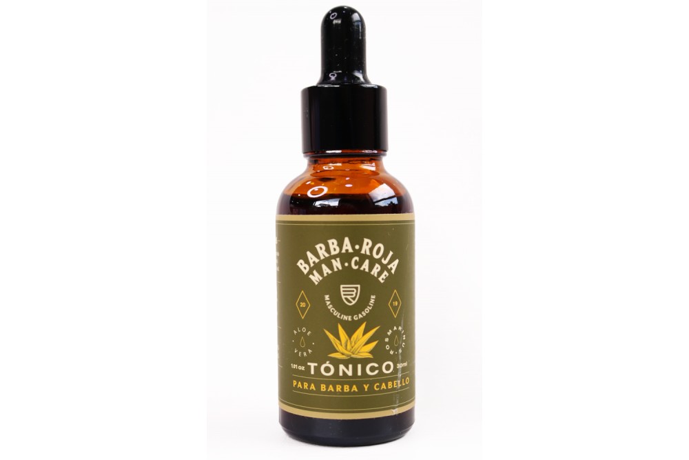 Tónico Barba Roja Para Barba Y Cabello 30 Ml