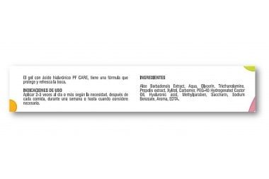 Gel Humectante PF Care Con Acido Hialurónico 15 G
