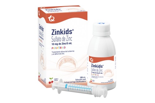 Sulfato de Zinc Zinkids...