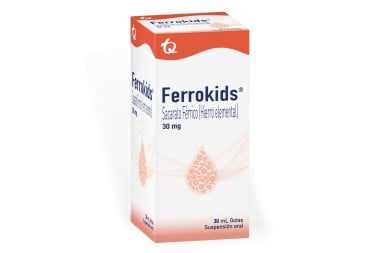 Ferrokids Sacarato Férrico 30 Mg En gotas 30 Ml