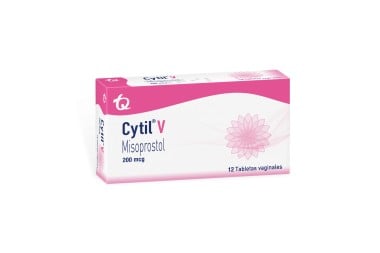 Cytil V Misoprostol 200 Mcg12 Tabletas Vaginales