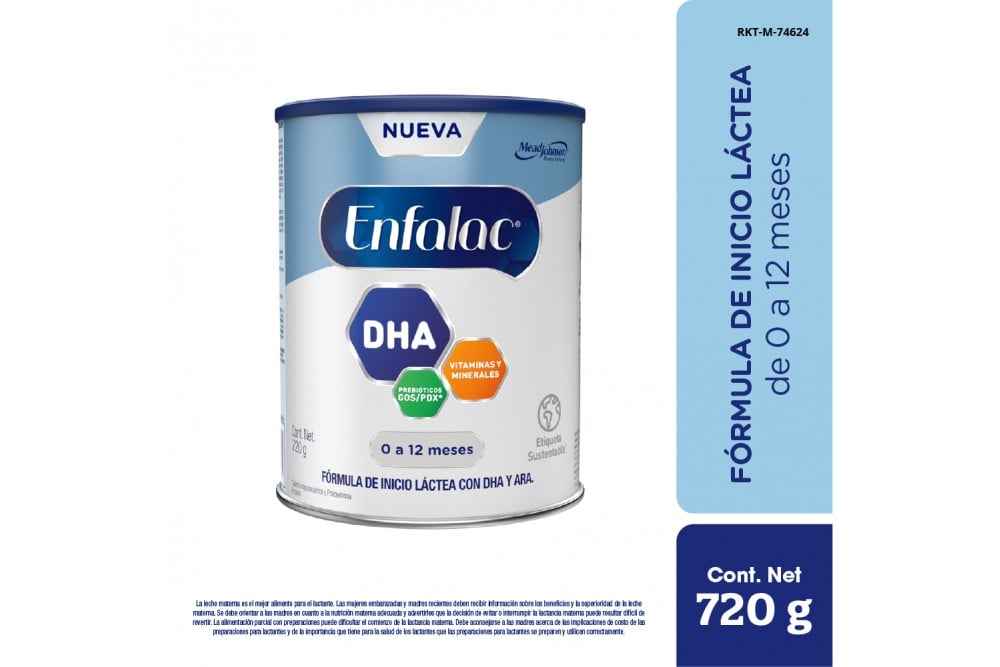 Formula Láctea De Inicio Enfalac Con DHA Y ARA 720 G