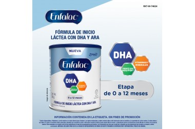 Formula Láctea De Inicio Enfalac Con DHA Y ARA 340 G